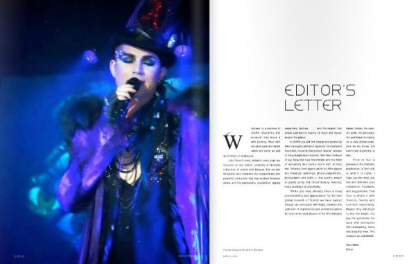 Créditos>: AURA - A Tribute Magazine
