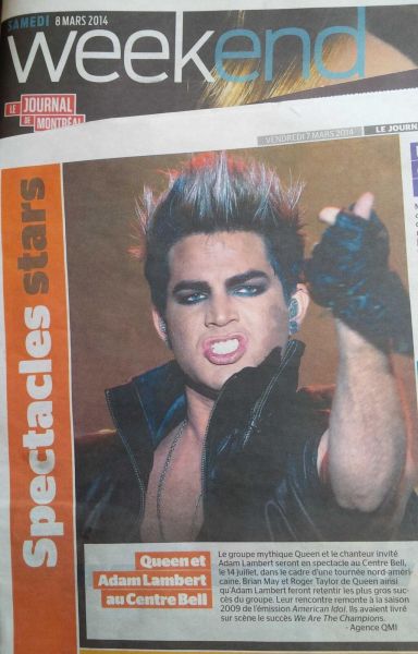 Jornal de Montreal
Créditos: @TheGlambertTwin
