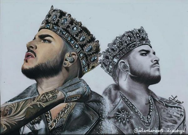 Créditos: @adamlambert_drawings
