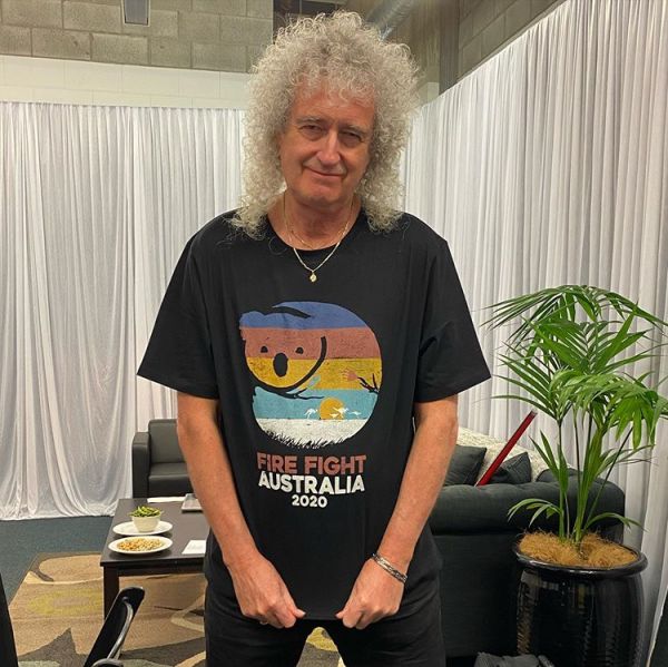 Créditos: @brianmayforreal
