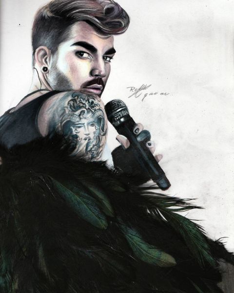 Créditos: @adamlambertdrawings
